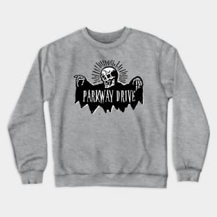 parkway drive skeleton skull Crewneck Sweatshirt